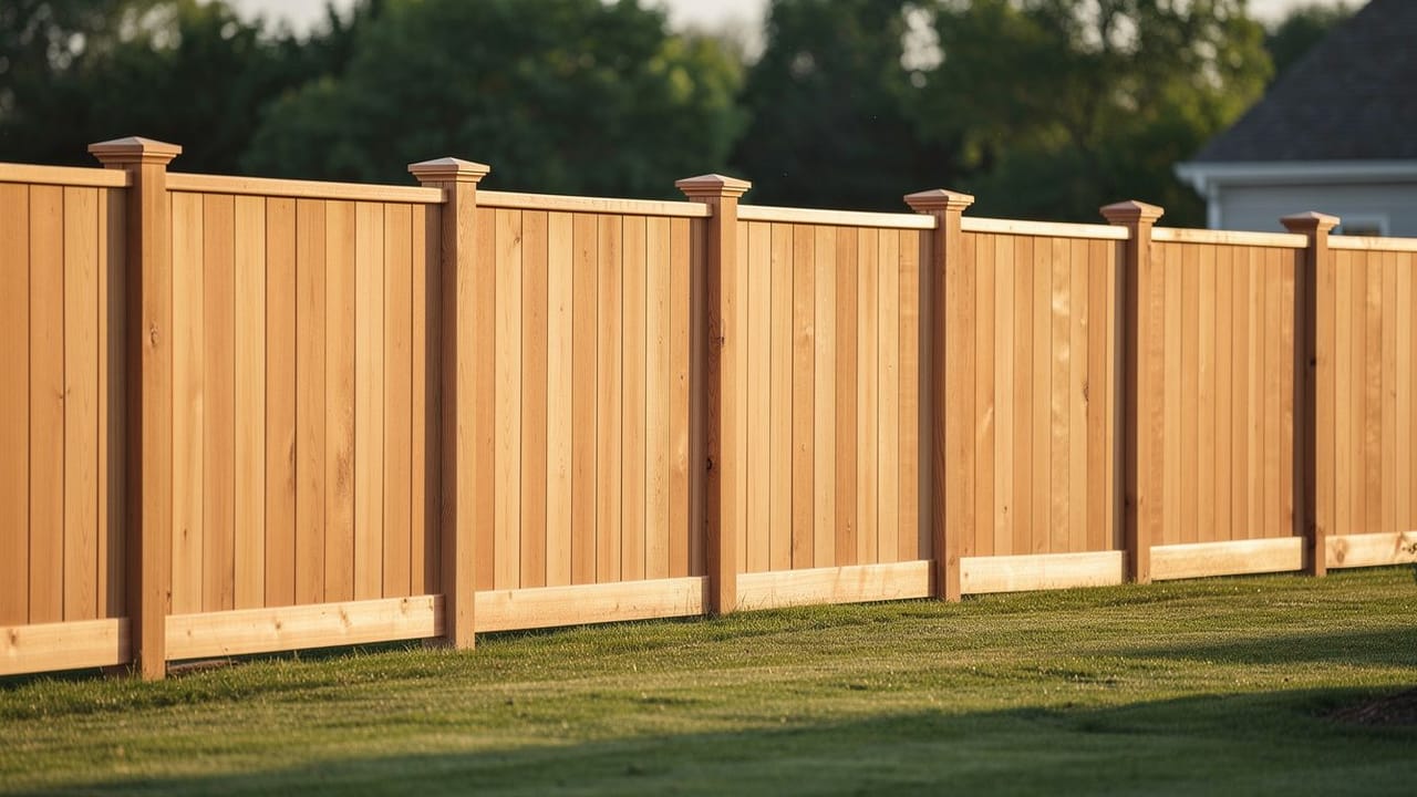 Wood Privacy Fencing in Nashville
